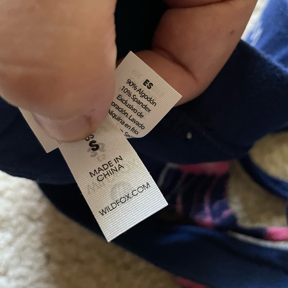 • NEW wildfox soft tie dye brynn bra // blue & pink • - Picture 7 of 7